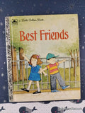 Vintage 1983 Best Friends Little Golden Book Hardcover