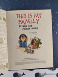 Vintage 1992 This is My Family by Mercer Mayer Little Golden Book Hardcover