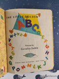 Vintage 1951 1st Printing The Little Golden ABC Little Golden Book Hardcover