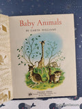 Vintage 1977 21st Printing Baby Animals Little Golden Book Hardcover