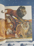 Vintage 1973 5th Printing Wild Animals Little Golden Book Hardcover