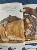 Vintage 1973 5th Printing Wild Animals Little Golden Book Hardcover