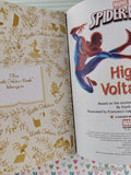 2014 Marvel's Spider-Man: High Voltage! Little Golden Book Hardcover, Like New