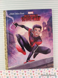 2020 1st Printing Marvel's Miles Morales: Spider-Man Little Golden Book Hardcover, Like New