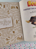 Vintage 1978 Joe Camp's Benji: Fastest Dog in the West Little Golden Book Hardcover