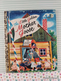 Vintage 1974 11th Printing The Little Golden Mother Goose Little Golden Book Hardcover