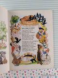 Vintage 1974 11th Printing The Little Golden Mother Goose Little Golden Book Hardcover