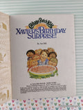 Vintage 1987 1st Printing Cabbage Patch Kids: Xavier's Birthday Surprise Little Golden Book Hardcover