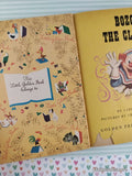 Vintage 1961 1st Printing Bozo the Clown Little Golden Book Hardcover