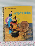 Vintage 1991 Rumpelstiltskin Little Golden Book Hardcover, Like New