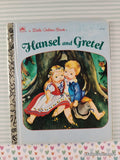Vintage 1991 Hansel & Gretel Little Golden Book Hardcover