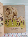 Vintage 1959 1st Printing Animals & Their Babies Little Golden Activity Book Hardcover