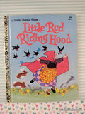 Vintage 1981 13th Printing Little Red Riding Hood Little Golden Book Hardcover