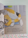 Vintage 1986 The Curious Little Kitten Around the House Little Golden Book Hardcover