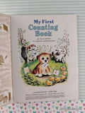 Vintage My First Counting Book Little Golden Book Hardcover