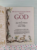 Vintage 1996 My Little Golden Book About God Hardcover