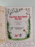 Vintage 1982 The Very Best Home For Me! Little Golden Book Hardcover