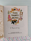 Vintage The Three Bears Little Golden Book Hardcover