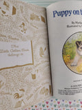 Vintage 1990 Puppy on the Farm Little Golden Book Hardcover