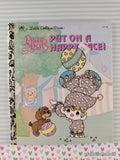 Vintage 1992 Precious Moments: Put On a Happy Face! Little Golden Book Hardcover