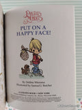 Vintage 1992 Precious Moments: Put On a Happy Face! Little Golden Book Hardcover