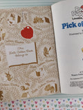 Vintage 1986 Pound Puppies: Pick of the Litter Little Golden Book Hardcover
