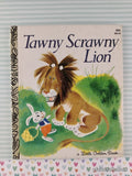 Vintage 1982 17th Printing Tawny Scrawny Lion Little Golden Book Hardcover