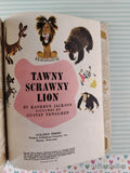 Vintage 1982 17th Printing Tawny Scrawny Lion Little Golden Book Hardcover