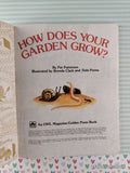 Vintage 1985 How Does Your Garden Grow? Little Golden Book Hardcover