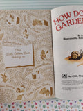 Vintage 1985 How Does Your Garden Grow? Little Golden Book Hardcover