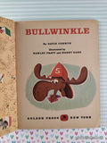 Vintage 1962 1st Printing Bullwinkle Little Golden Book Hardcover
