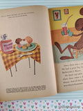 Vintage 1962 1st Printing Bullwinkle Little Golden Book Hardcover