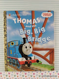 Vintage 2001 Thomas & the Big, Big Bridge Little Golden Book Hardcover