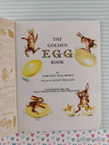 Vintage 1962 The Golden Egg Book Little Golden Book Hardcover