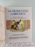 Vintage 1983 The Musicians of Bremen Little Golden Book Hardcover