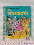 Vintage 1975 1st Printing The Wizard of Oz Little Golden Book Hardcover