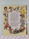 Vintage 1975 1st Printing The Wizard of Oz Little Golden Book Hardcover