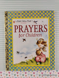 Prayers for Children Little Golden Book Classic Hardcover