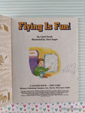 Vintage 1986 Flying is Fun! Little Golden Book Hardcover