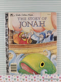 Vintage 1986 The Story of Jonah Little Golden Book Hardcover