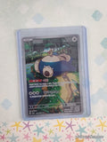 Pokemon TCG (Korean) Snorlax Scarlet & Violet 181/165 Full Art Holo Card - NM