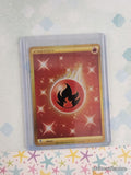 Pokemon TCG Fire Energy 284/264 Fusion Strike Holographic Pokemon Card - NM