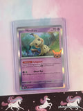 Pokemon TCG Mimikyu 097/193 Trick or Trade (Stamped) Holographic Card - NM