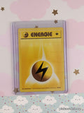 Vintage Energy (German) 1st Edition Lightning 100/102 Base Set Pokemon Card - NM