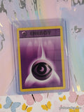 Vintage Energy Psychic 101/102 Base Set Pokemon Card - NM