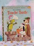 Vintage 1962 1st Printing Touche Turtle Little Golden Book Hardcover