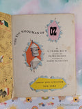 Vintage 1952 1st Printing The Tin Woodman of OZ Little Golden Book Hardcover