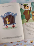 Vintage 1964 1st Printing Hey There - It's Yogi Bear! Little Golden Book Hardcover