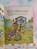 Vintage 1972 Sesame Street: Bert's Hall of Great Inventions Little Golden Book Hardcover