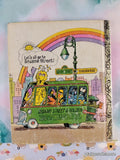Vintage 1972 Sesame Street: Bert's Hall of Great Inventions Little Golden Book Hardcover